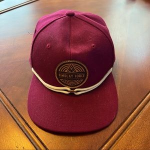 Findlay Force baseball hat w/ chin strap